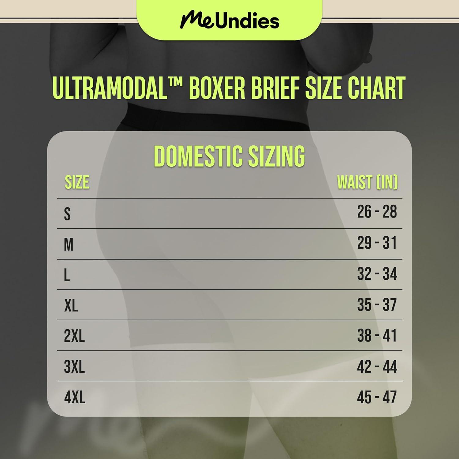 imageMeUndies Mens Long Boxer Briefs with Fly 9 Inseam with Breathable and Comfortable Tencel UltraModal Fabric 3 PackClassic