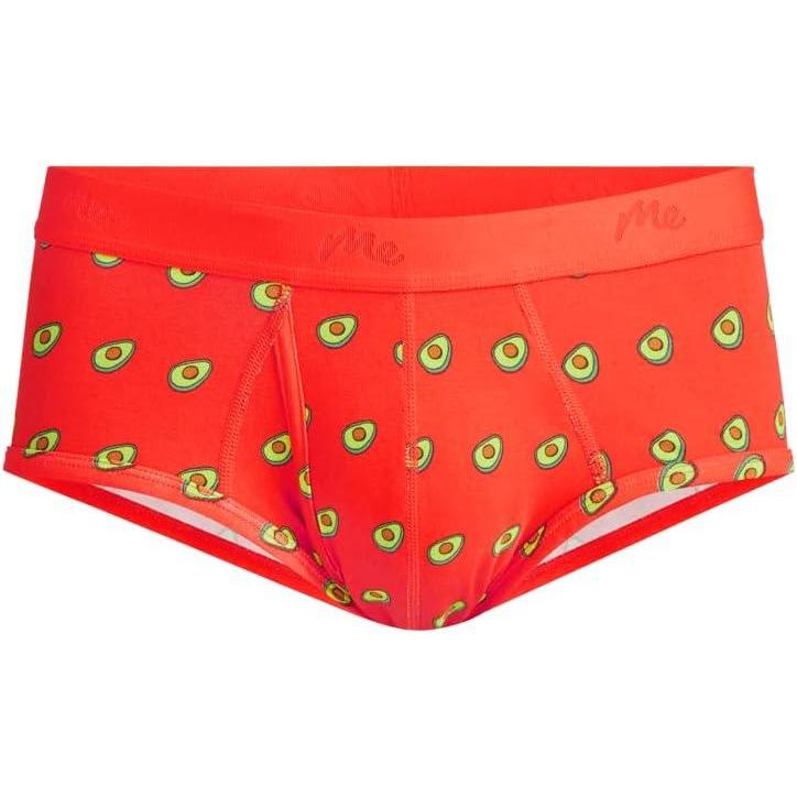 imageMeUndies  Mens Stretch Cotton Brief with Fly  Amazon Exclusive FabricAvocados