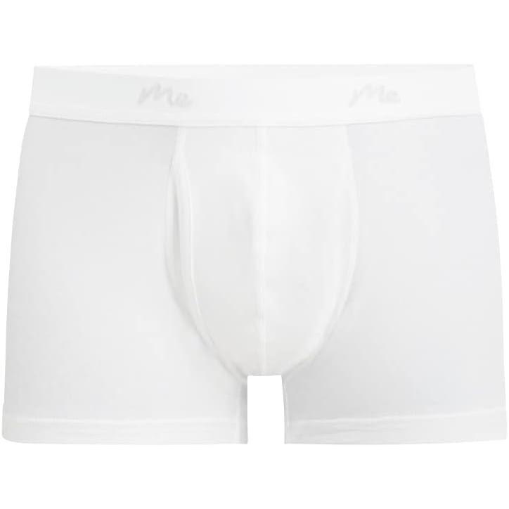 imageMeUndies  Mens Stretch Cotton Underwear Trunks with Fly  Amazon Exclusive FabricWhite