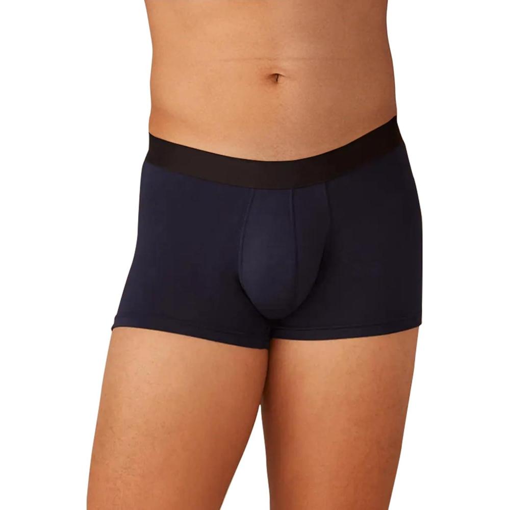 imageMeUndies  Mens Trunks  3 Inseam with Breathable and Comfortable Tencel Micro Modal FabricDark Sapphire