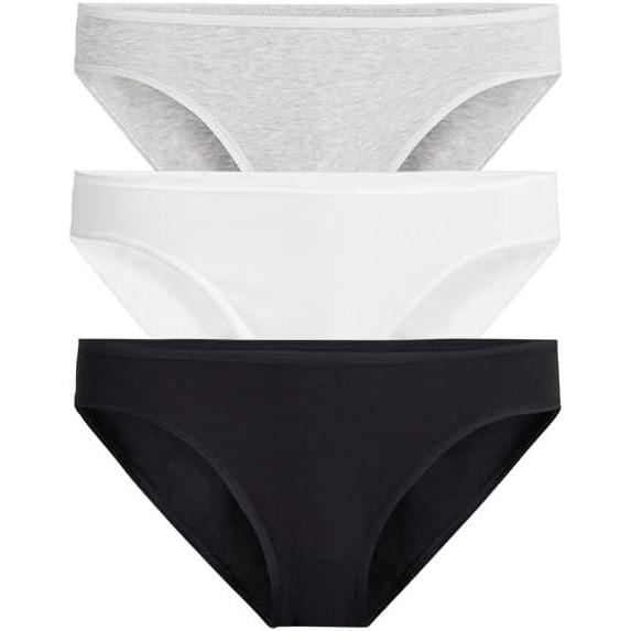 imageMeUndies  Womens Stretch Cotton Bikini  Comfortable Panties  3 Pack  Amazon Exclusive FabricCotton Classic 3 Pack