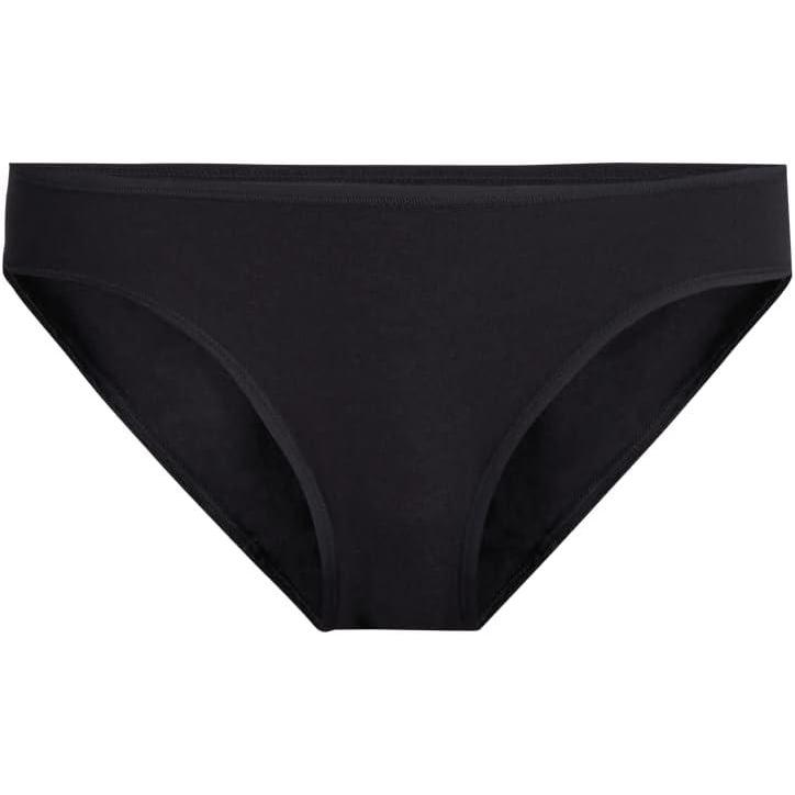 imageMeUndies  Womens Stretch Cotton Bikini  Comfortable Panties Amazon Exclusive FabricBlack