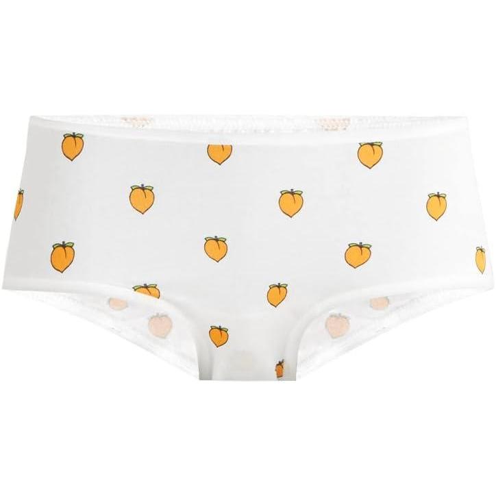 imageMeUndies  Womens Stretch Cotton Hipster  Comfortable Panties Amazon Exclusive FabricPeaches
