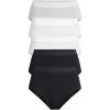 imageMeUndies  Womens Stretch Cotton High Waisted Briefs  Soft Underwear for Women Amazon Exclusive Fabric  5 PackCotton Classic 5 Pack