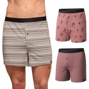 MeUndies – Men’s Boxers – Breathable and Comfortable Tencel UltraModal Fabric – 3 Pack(Print Pack 6)