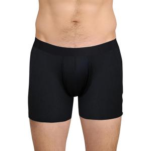 MeUndies – Men’s Breathe Boxer Brief w/Fly, Moisture Wicking, Anti Odor, Quick Dry Active – Men’s Underwear – 6 Pack(Black)