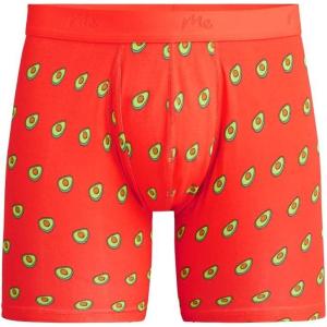 MeUndies – Men’s Stretch Cotton Boxer Brief with Fly – Men’s Underwear – 3 Pack – Amazon Exclusive Fabric(Avocados)