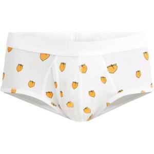 MeUndies – Men’s Stretch Cotton Brief with Fly – Amazon Exclusive Fabric(Peaches)