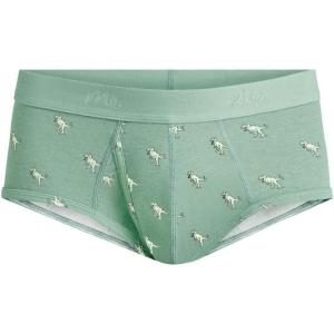 MeUndies – Men’s Stretch Cotton Brief with Fly – Amazon Exclusive Fabric(T-rex)
