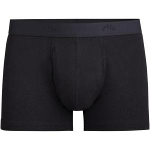 MeUndies – Men’s Stretch Cotton Underwear Trunks with Fly – Amazon Exclusive Fabric(Black)