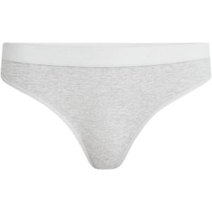 MeUndies – Women’s Stretch Cotton Mid Rise Thong – Comfortable Panties –Amazon Exclusive Fabric(Heather Grey)