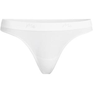 MeUndies – Women’s Stretch Cotton Mid Rise Thong – Comfortable Panties –Amazon Exclusive Fabric(White)