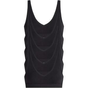 MeUndies –Stretch Cotton V-Neck Bra for Women No Underwire – 5 Pack – Amazon Exclusive Fabric(Cotton Black 5 Pack)