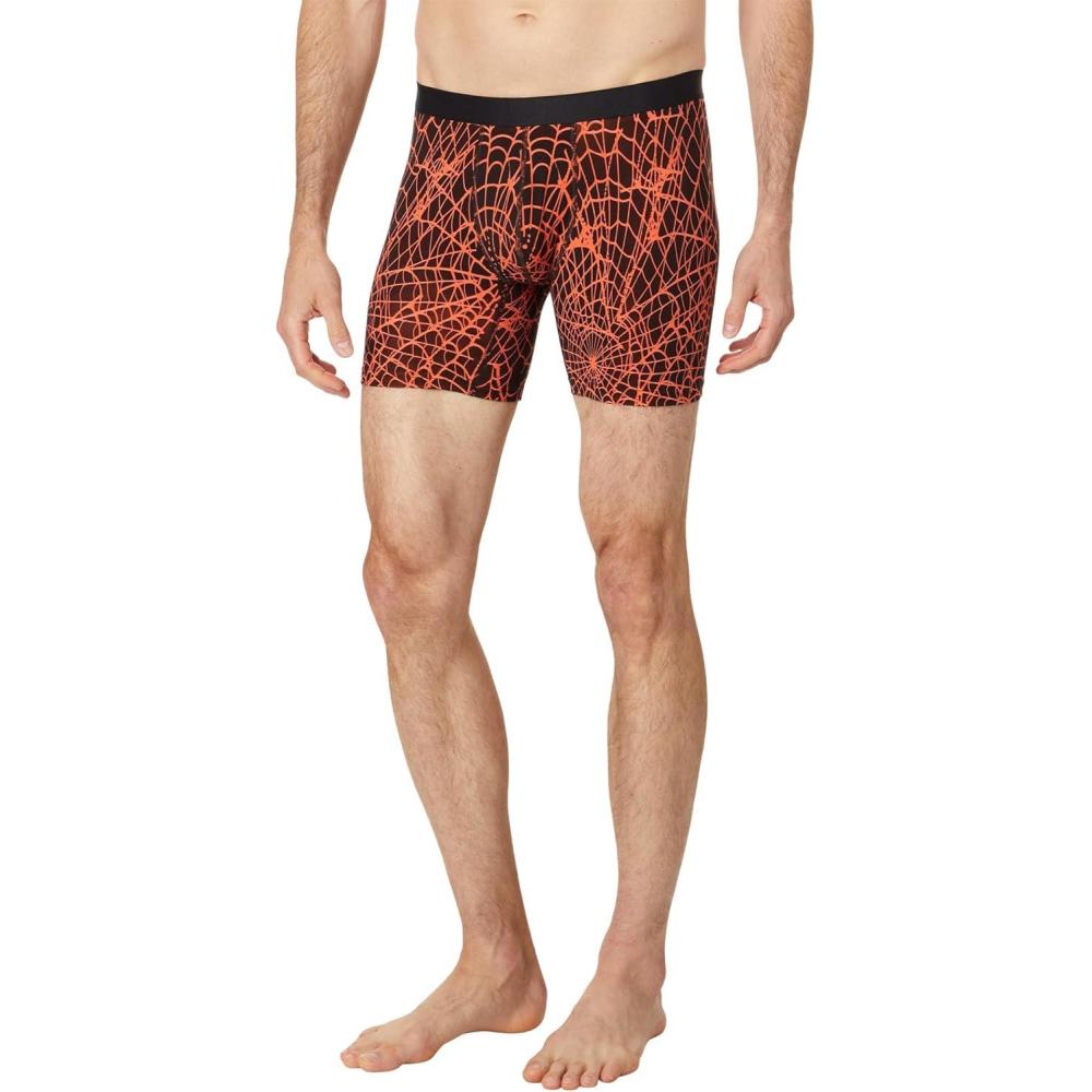 imageMeUndies  Mens Boxer Briefs  6 Inseam with Breathable and Comfortable Tencel Micro Modal FabricCaught in a Web