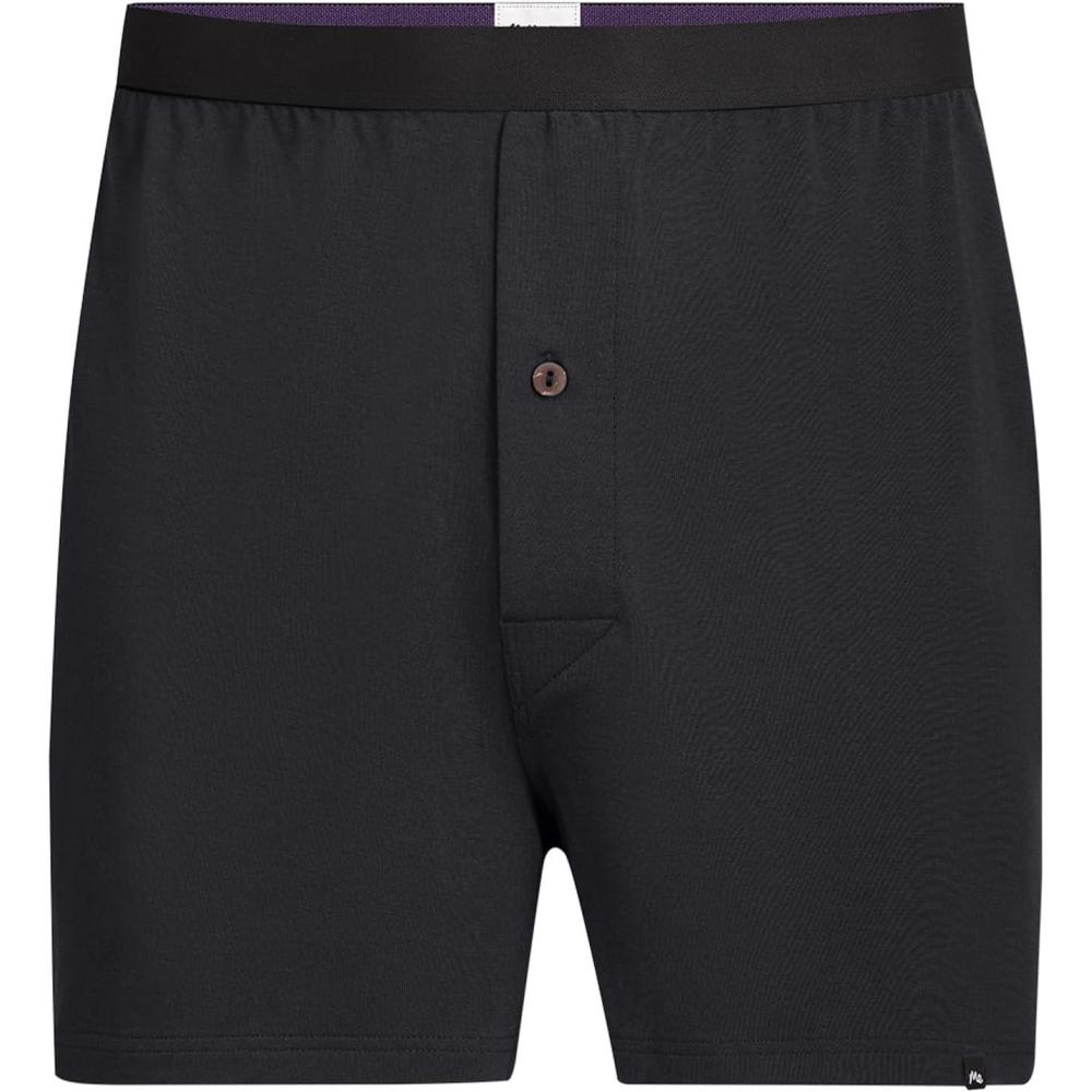 imageMeUndies  Mens Boxers  Breathable and Comfortable Tencel Micro Modal FabricBlack