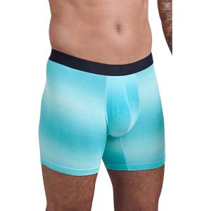 MeUndies – Men’s Boxer Briefs – 6” Inseam with Breathable and Comfortable Tencel Micro Modal Fabric(Blue Ombre)