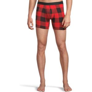 MeUndies – Men’s Boxer Briefs – 6” Inseam with Breathable and Comfortable Tencel Micro Modal Fabric(Buffalo Plaid)