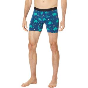 MeUndies – Men’s Boxer Briefs – 6” Inseam with Breathable and Comfortable Tencel Micro Modal Fabric(Dino Shore)