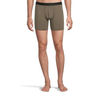 MeUndies – Men’s Boxer Briefs – 6” Inseam with Breathable and Comfortable Tencel Micro Modal Fabric(Fall Stripes)