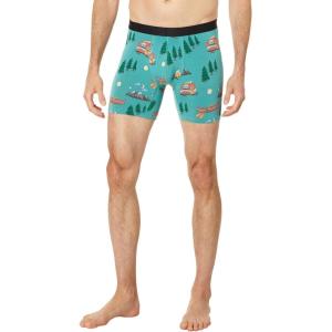 MeUndies – Men’s Boxer Briefs – 6” Inseam with Breathable and Comfortable Tencel Micro Modal Fabric(Happy Camper)