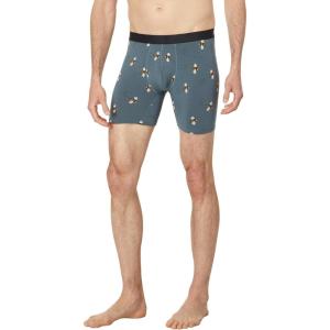 MeUndies – Men’s Boxer Briefs – 6” Inseam with Breathable and Comfortable Tencel Micro Modal Fabric(Let It Bee)