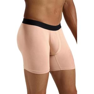 MeUndies – Men’s Boxer Briefs – 6” Inseam with Breathable and Comfortable Tencel Micro Modal Fabric(Sand Dune)