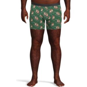 MeUndies – Men’s Boxer Briefs – 6” Inseam with Breathable and Comfortable Tencel Micro Modal Fabric(Sledgehogs)