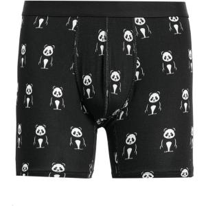 MeUndies – Men’s Boxer Briefs – 6” Inseam with Breathable and Comfortable Tencel Micro Modal Fabric(Undercover Panda)
