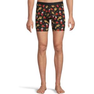 MeUndies – Men’s Boxer Briefs – 6” Inseam with Breathable and Comfortable Tencel Micro Modal Fabric(Whisker Wonderland)