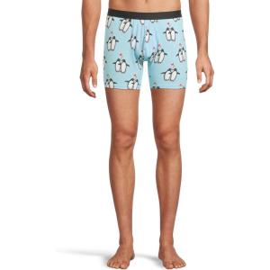 MeUndies – Men’s Boxer Briefs – 6” Inseam with Breathable and Comfortable Tencel Micro Modal Fabric(You’re My Penguin)